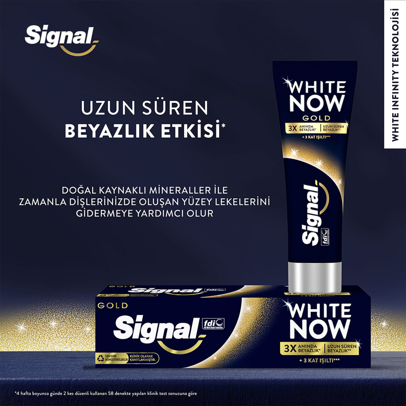 Sıgnal Whıte Now Gold Diş Macunu 75 Ml - Görsel 4