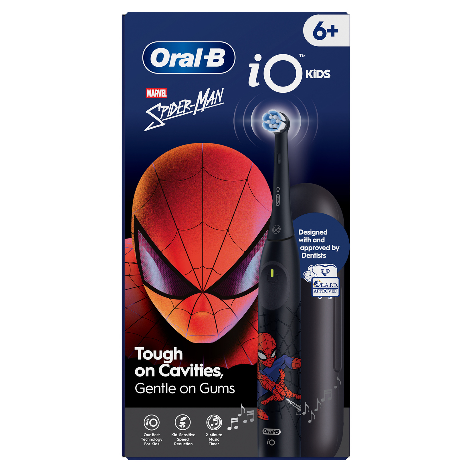 Oral-B iO Çocuk 6+ Spiderman Şarjlı Diş Fırçası - Görsel 1