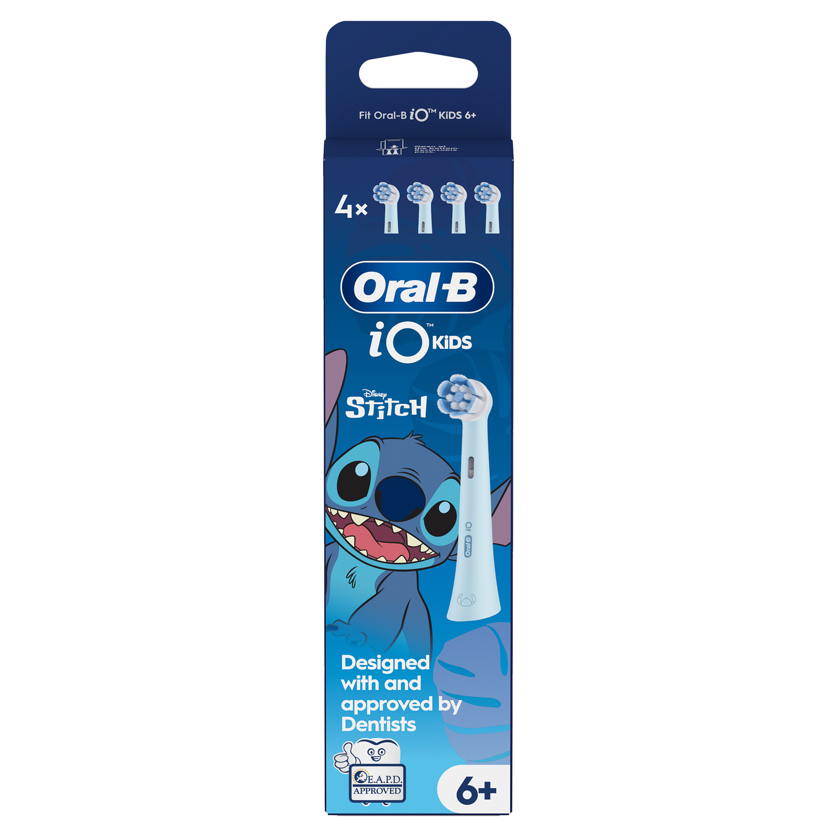 Oral-B iO Stitch Şarjlı Diş Fırçası Yedek Başlığı 4'lü - Görsel 1