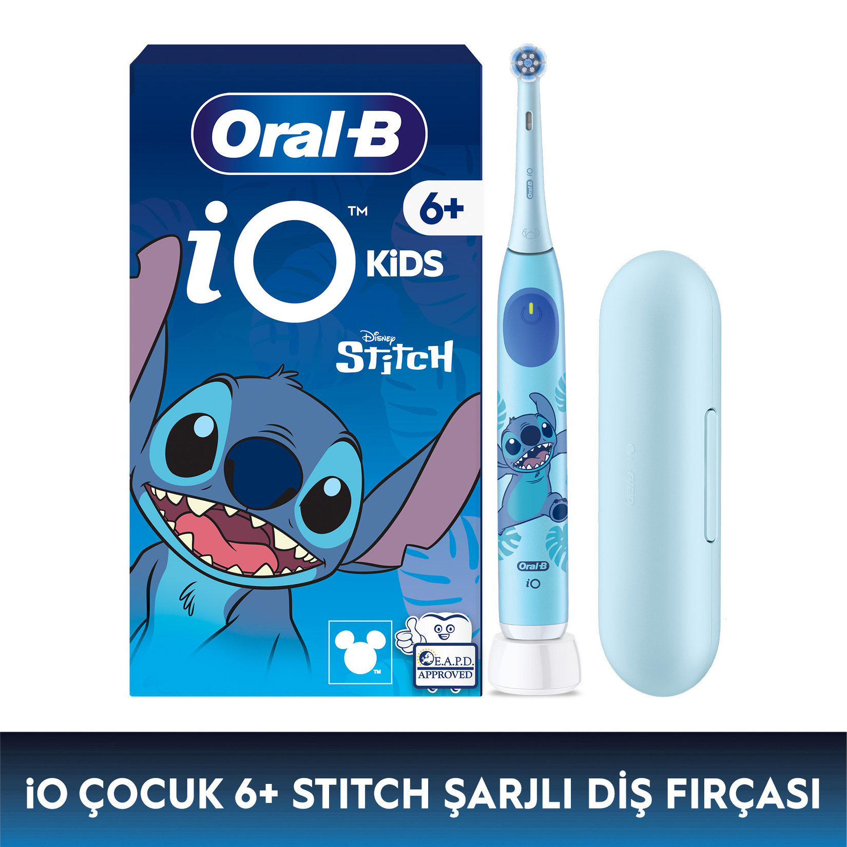 Oral-B Io Stitch Şarjlı Diş Fırçası 6+ - Görsel 2