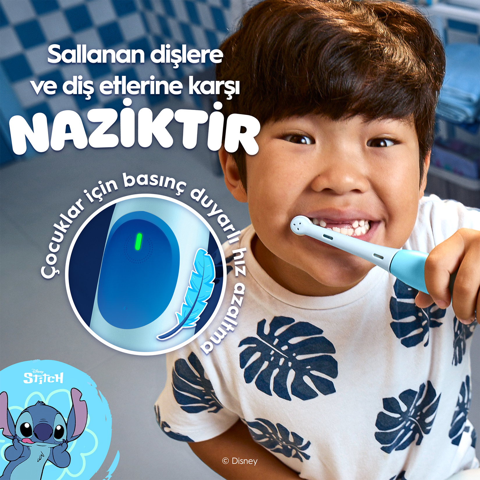 Oral-B Io Stitch Şarjlı Diş Fırçası 6+ - Görsel 5