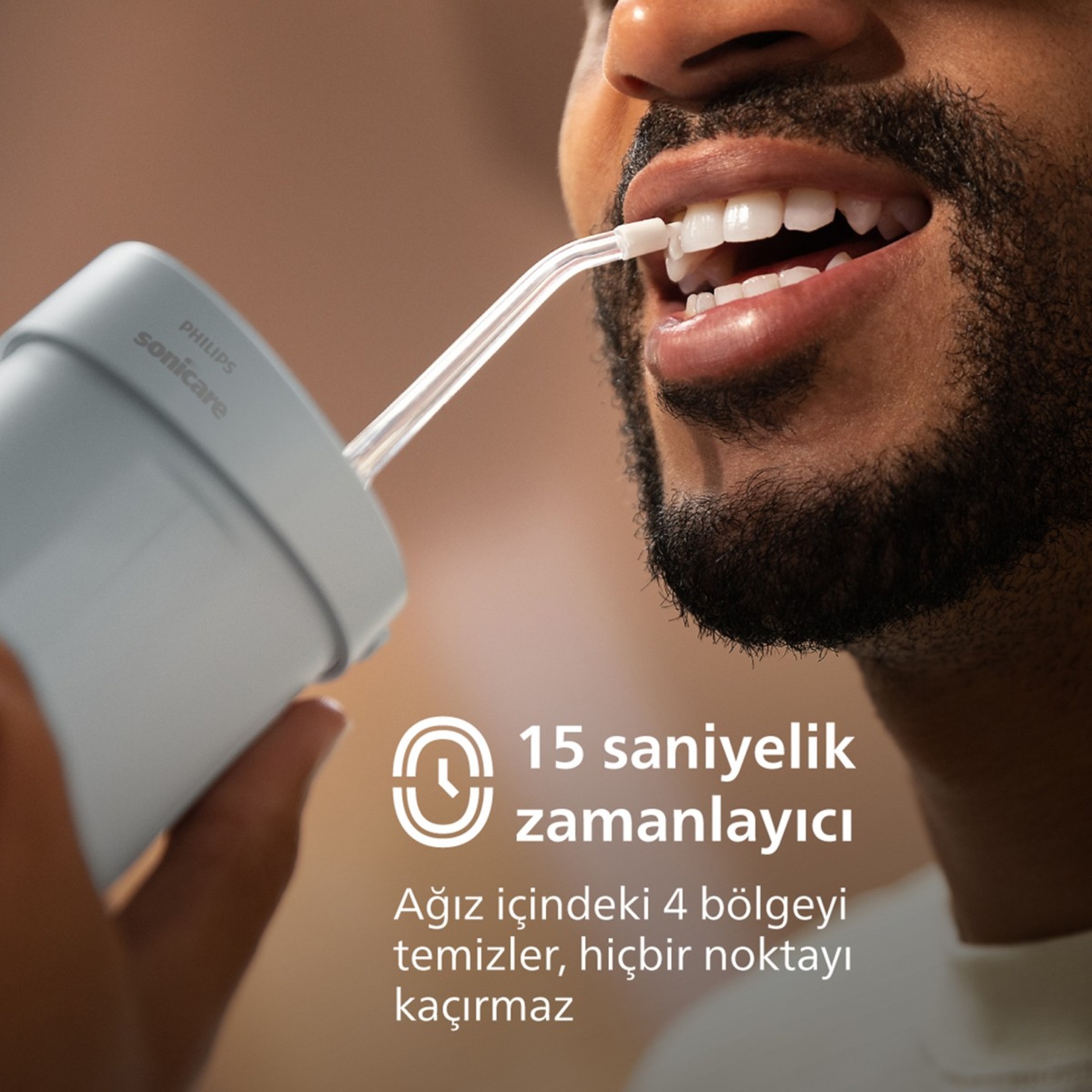 Philips Sonicare Kompakt Ağız Duşu HX3333/24 - Görsel 3