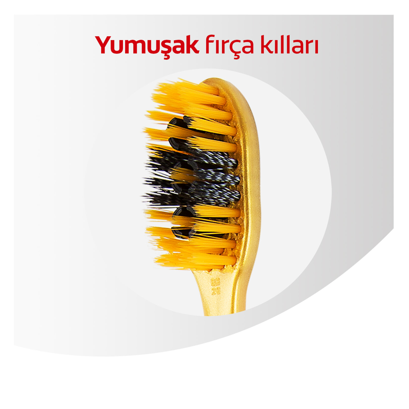 Colgate 360 Charcoal Gold Yumuşak Diş Fırçası - Görsel 4