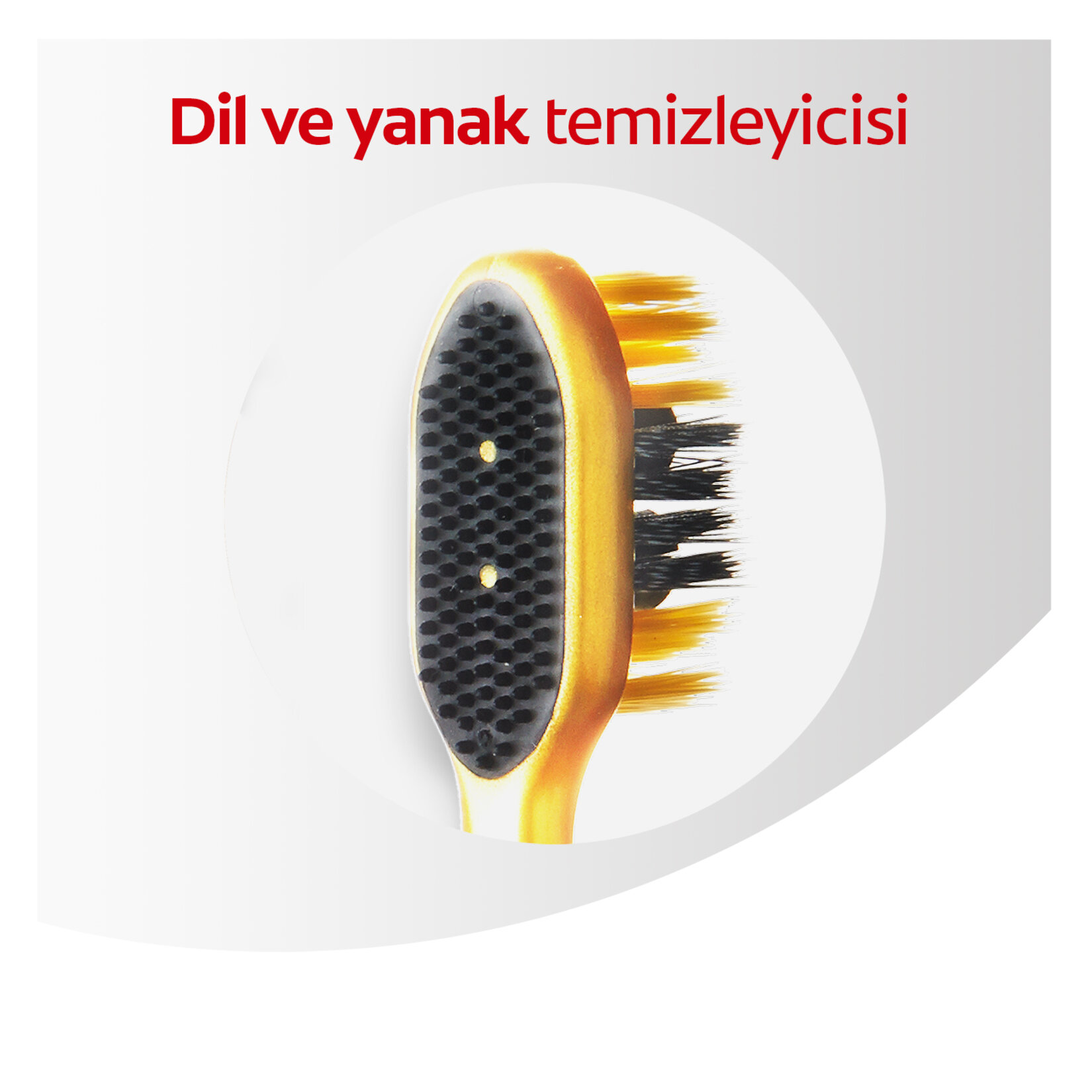 Colgate 360 Charcoal Gold Yumuşak Diş Fırçası - Görsel 5