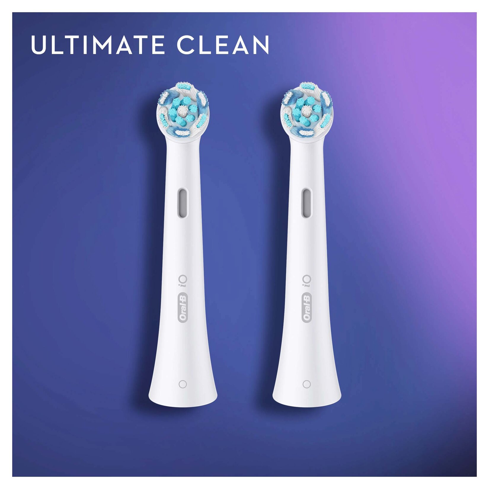 Oral-B Io Clean White Şarjlı Fırça Başlığı 2'li - Görsel 4