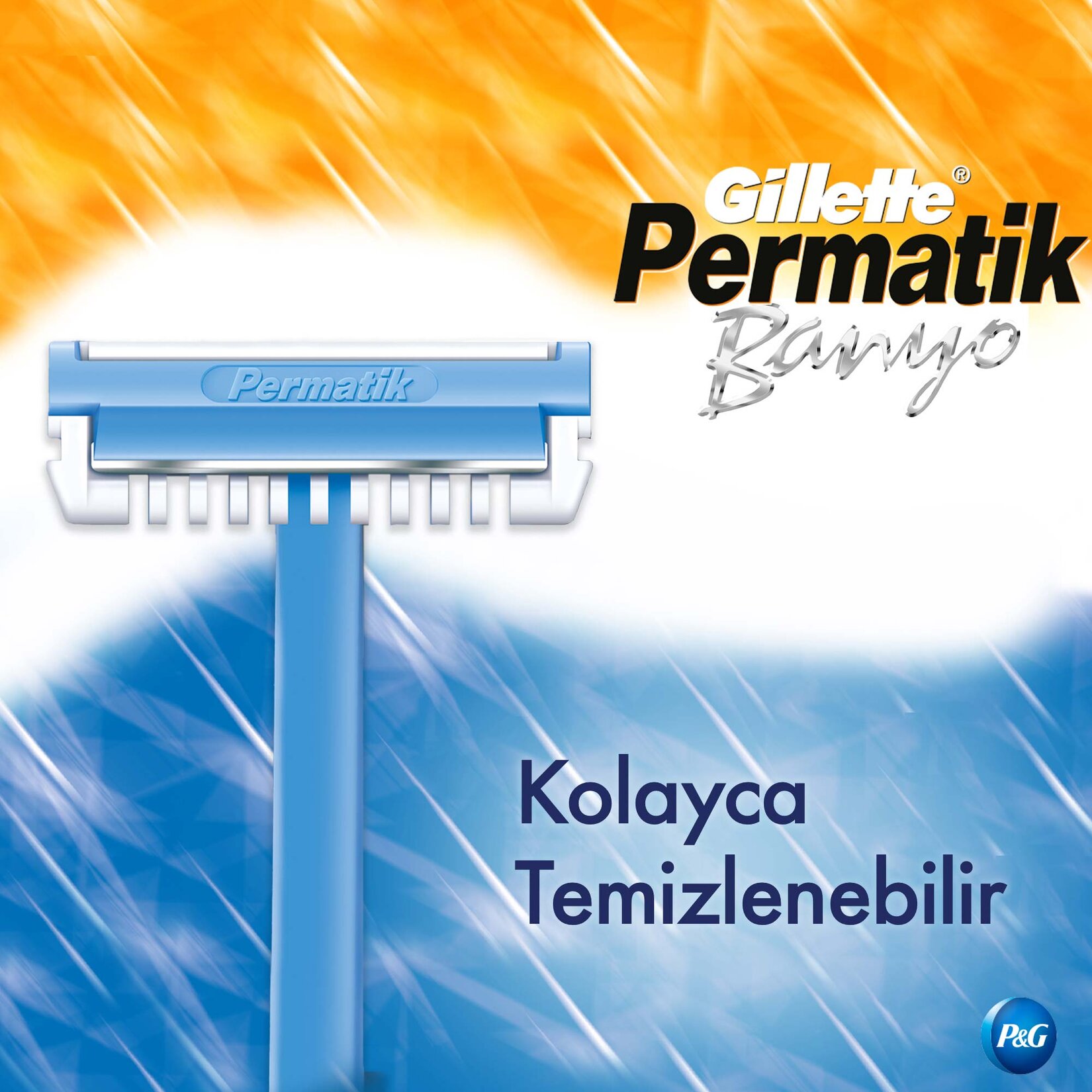 Gillette Permatik Banyo Kullan At Tıraş Bıçağı 10 Adet - Görsel 3
