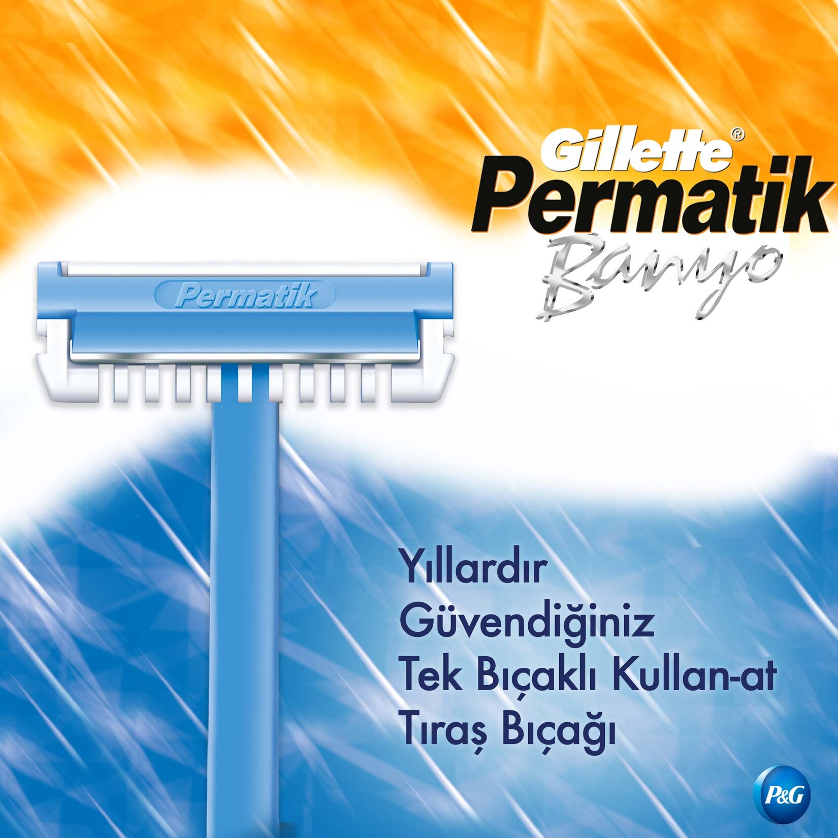 Gillette Permatik Banyo Kullan At Tıraş Bıçağı 10 Adet - Görsel 4