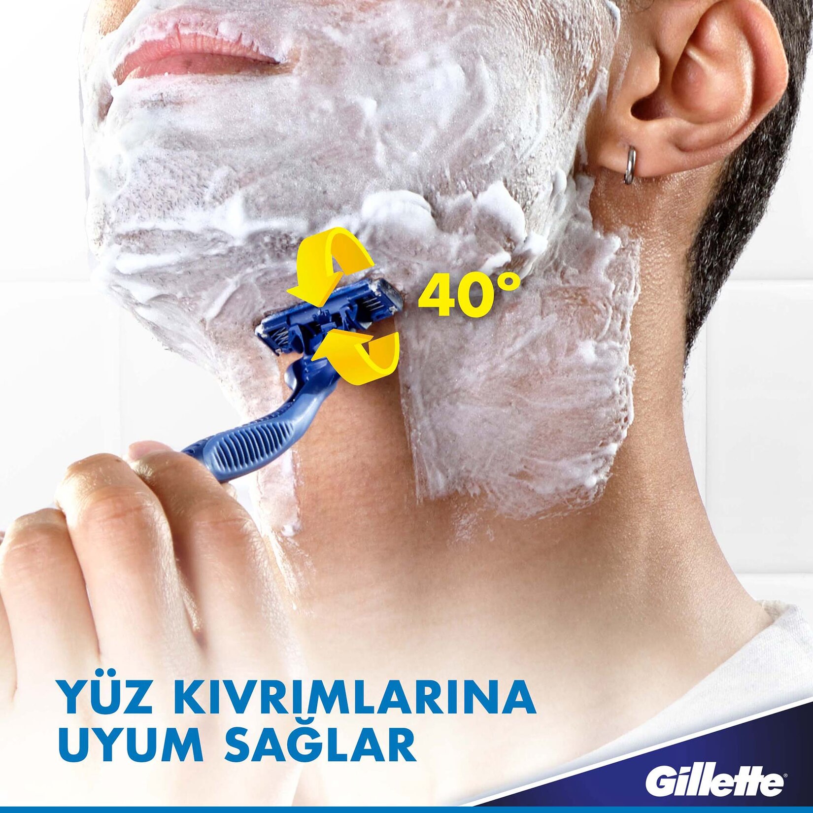 Gillette Blue3 Plus Comfort Kullan At Tıraş Bıçağı 6 Adet - Görsel 5