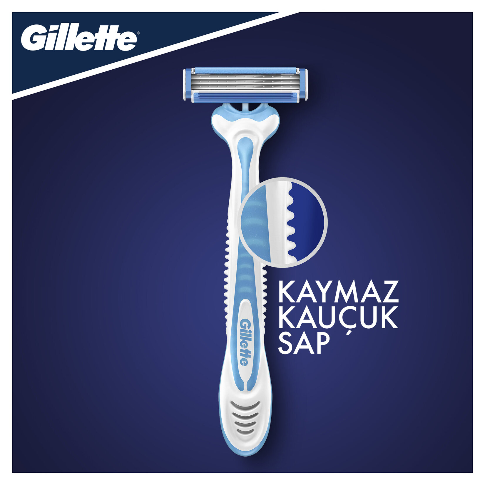 Gillette Blue3 Plus Cool Tıraş Bıçağı 6'lı - Görsel 7