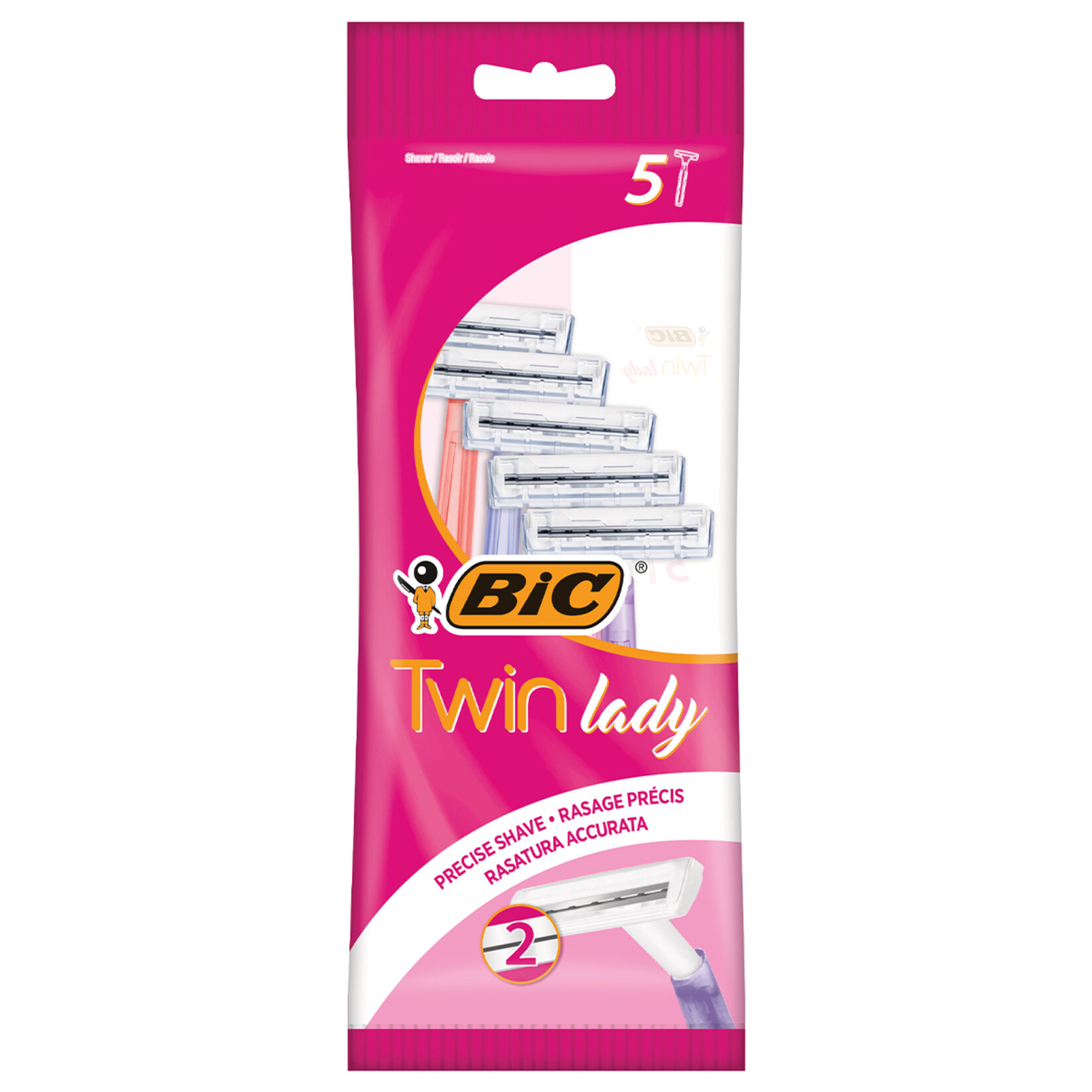 Bic Twin Lady Poşet 5'li - Görsel 1