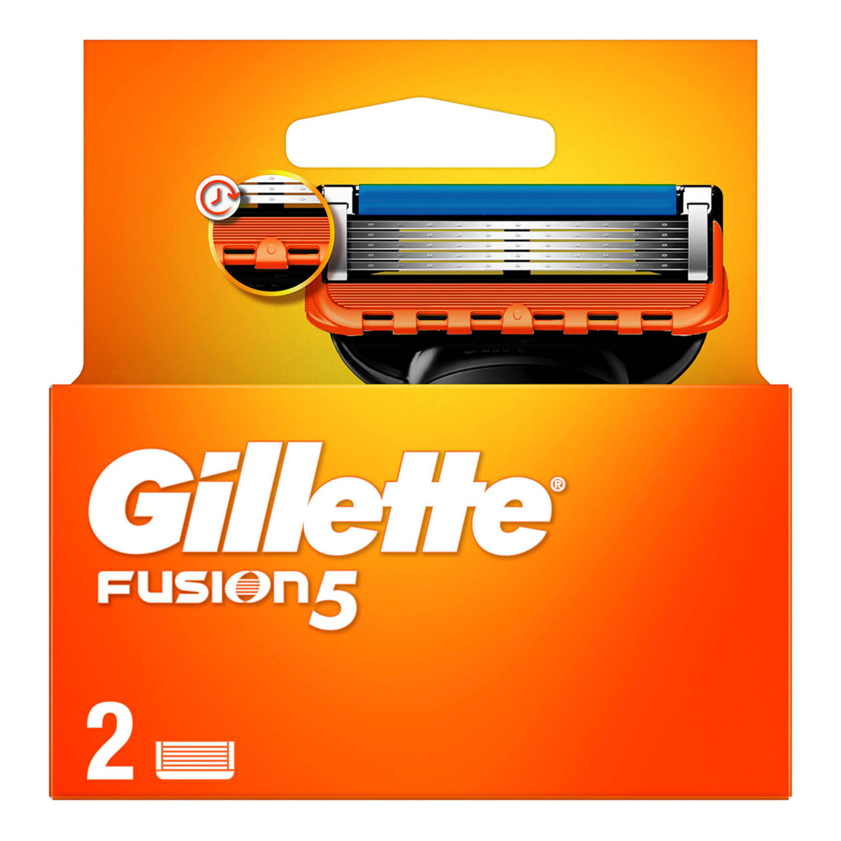 Gillette Fusion Yedek Tıraş Bıçağı 2 Adet - Görsel 2