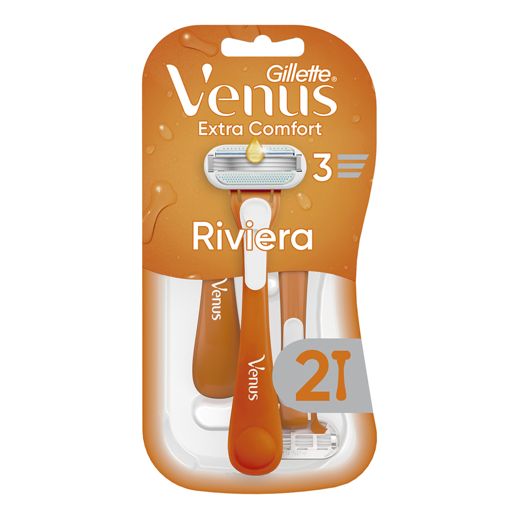 Gillette Venus Tıraş Makinesi Riviera Kadın 2'li - Görsel 1