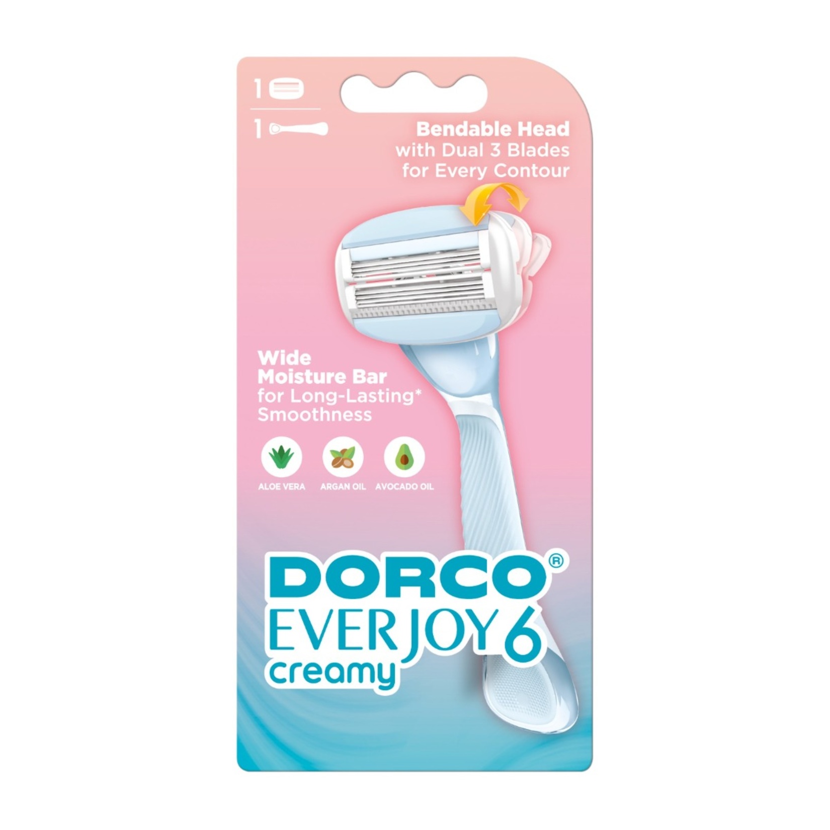 Dorco Everjoy6 Sistem Tıraş Makinesi 1Up ürün görseli