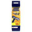 Gillette Permatik Pro2 Kullan At Tıraş Bıçağı 10 Adet - Görsel 1