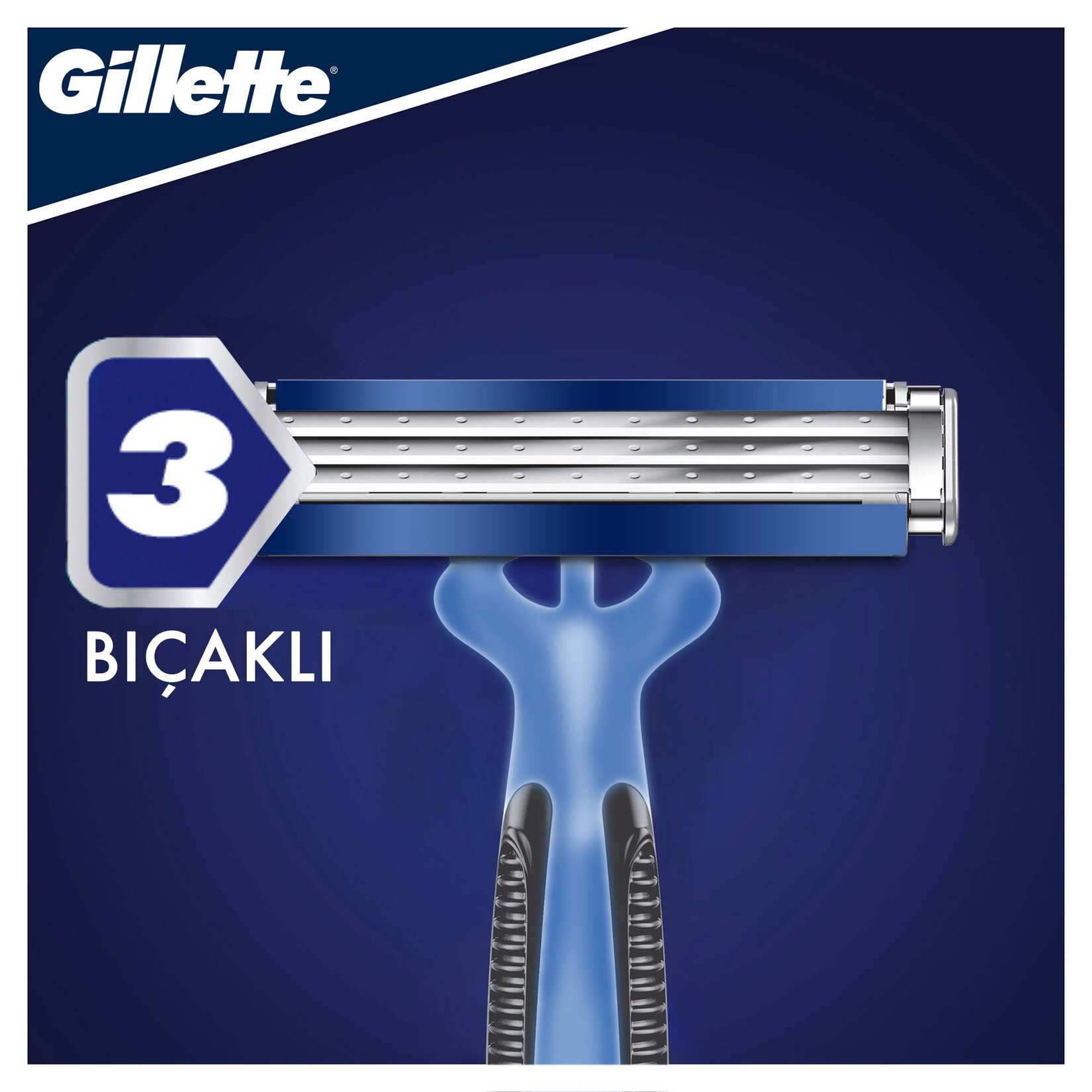Gillette Blue3 Comfort Slalom Tıraş Bıçağı 8'li - Görsel 2