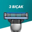 Gillette Mach3 Yedek Tıraş Bıçağı 4 Adet - Görsel 3
