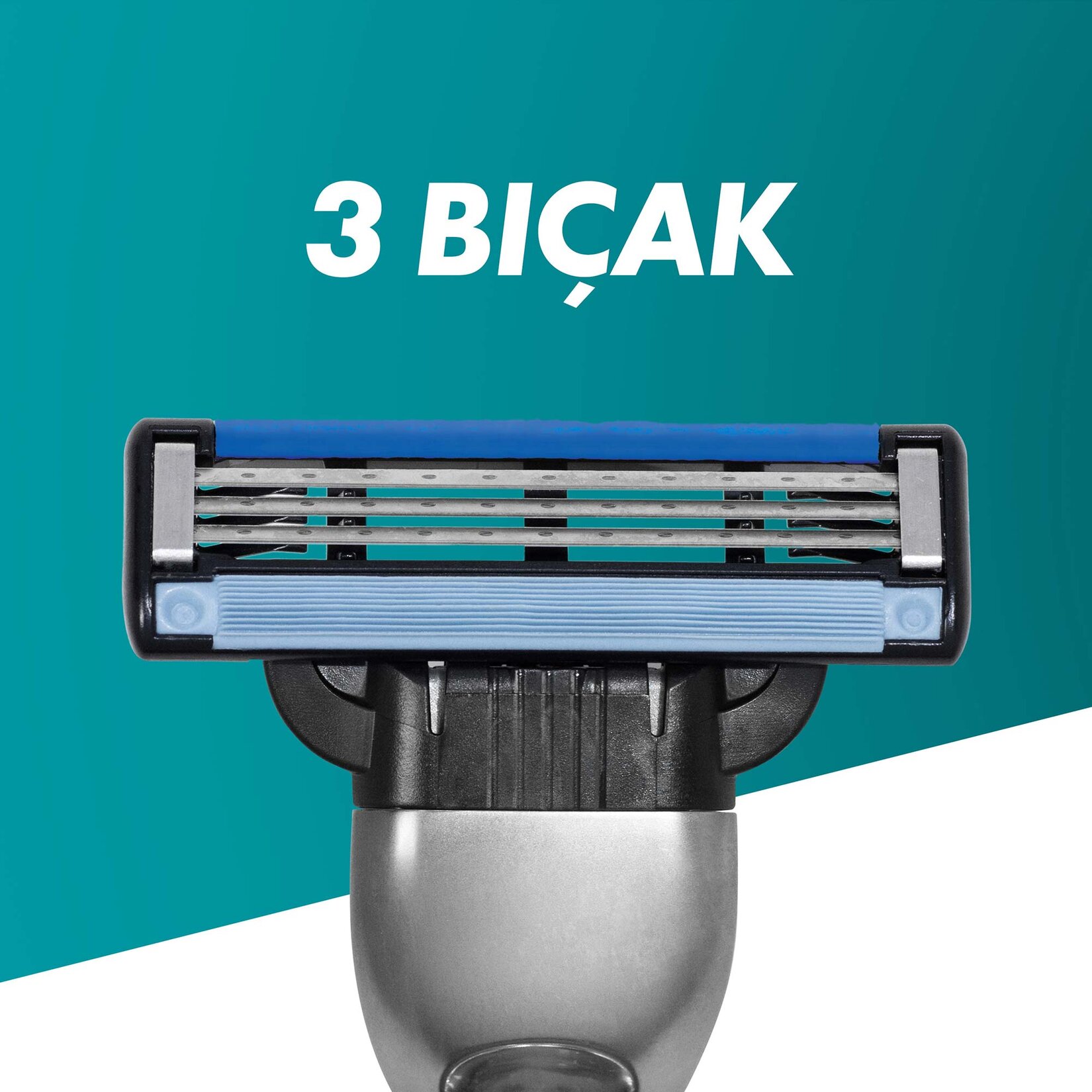 Gillette Mach3 Yedek Tıraş Bıçağı 4 Adet - Görsel 3