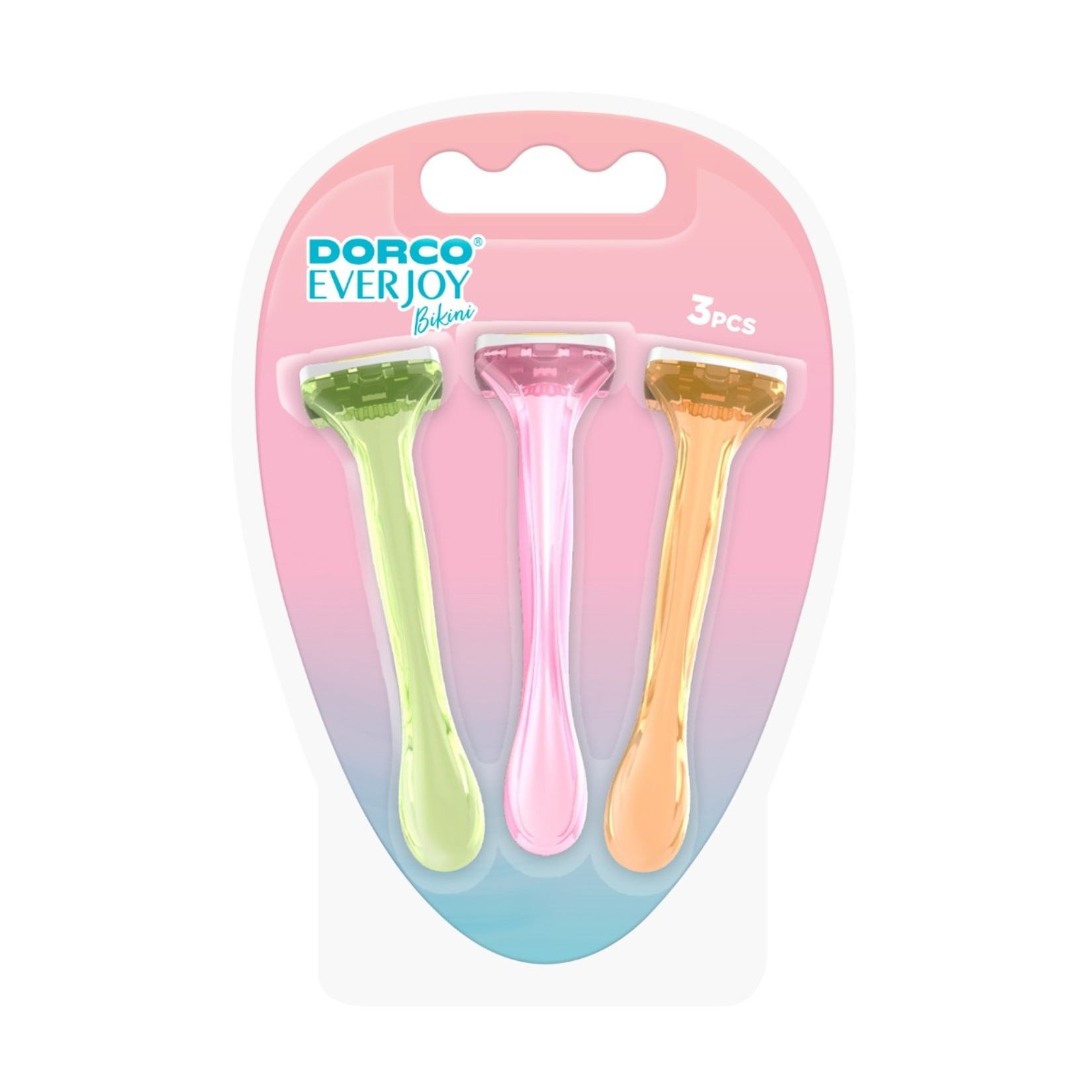 Dorco Everjoy Shai Bikini Tek Bıçaklı Kullan At 3'lü ürün görseli