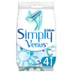 Gillette Simply Venus 2 Kullan At Kadın Tıraş Bıçağı 4 Adet - Görsel 1