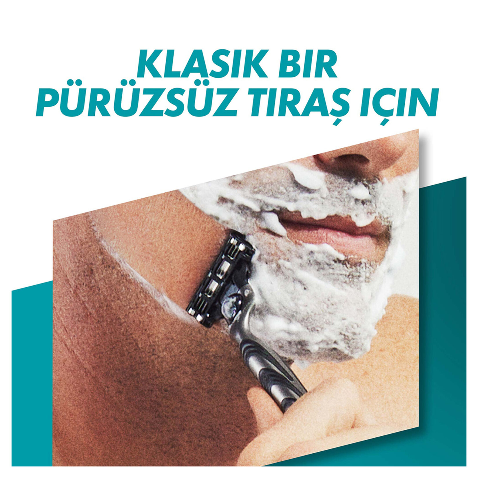 Gillette Mach3 Yedek Tıraş Bıçağı 18 Adet Karton Paket - Görsel 3