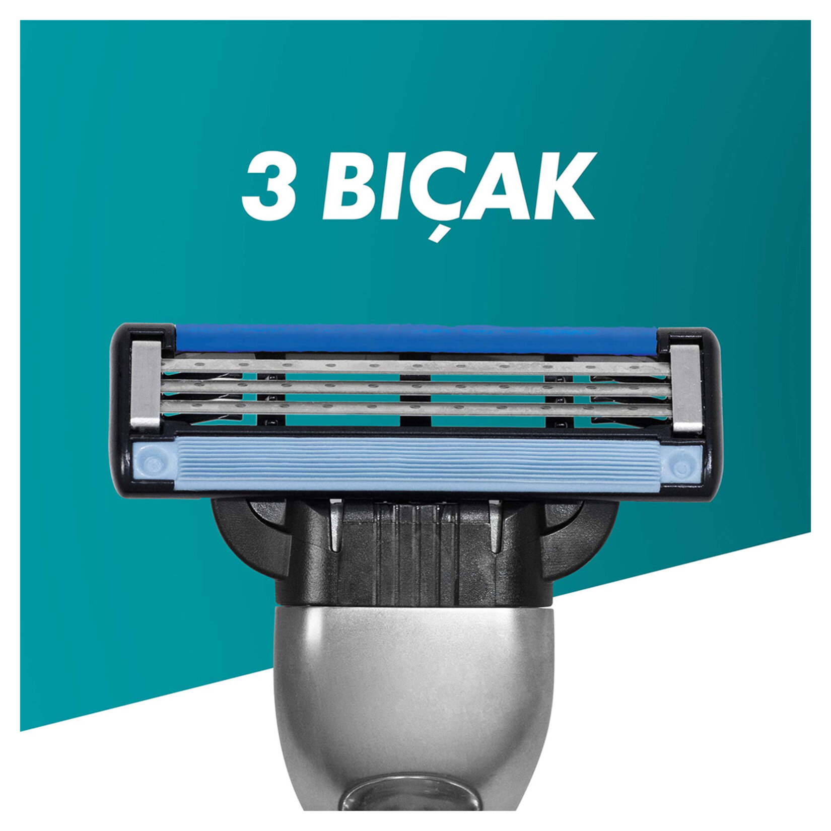 Gillette Mach3 Yedek Tıraş Bıçağı 18 Adet Karton Paket - Görsel 4