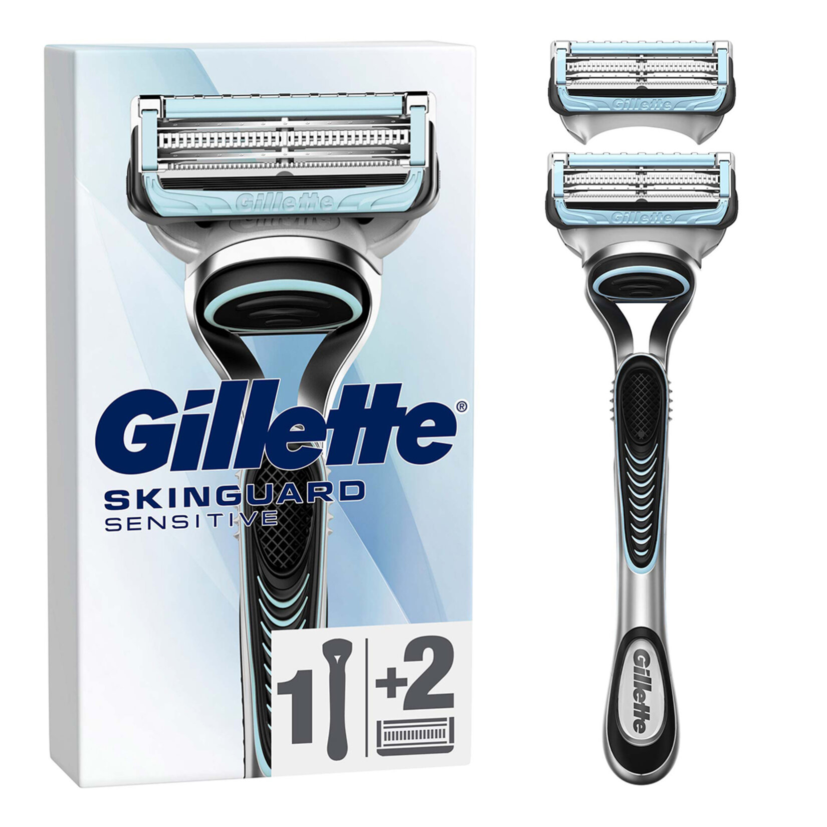 Gillette Skinguard Tıraş Makinesi + Yedek Tıraş Bıçağı - Görsel 1