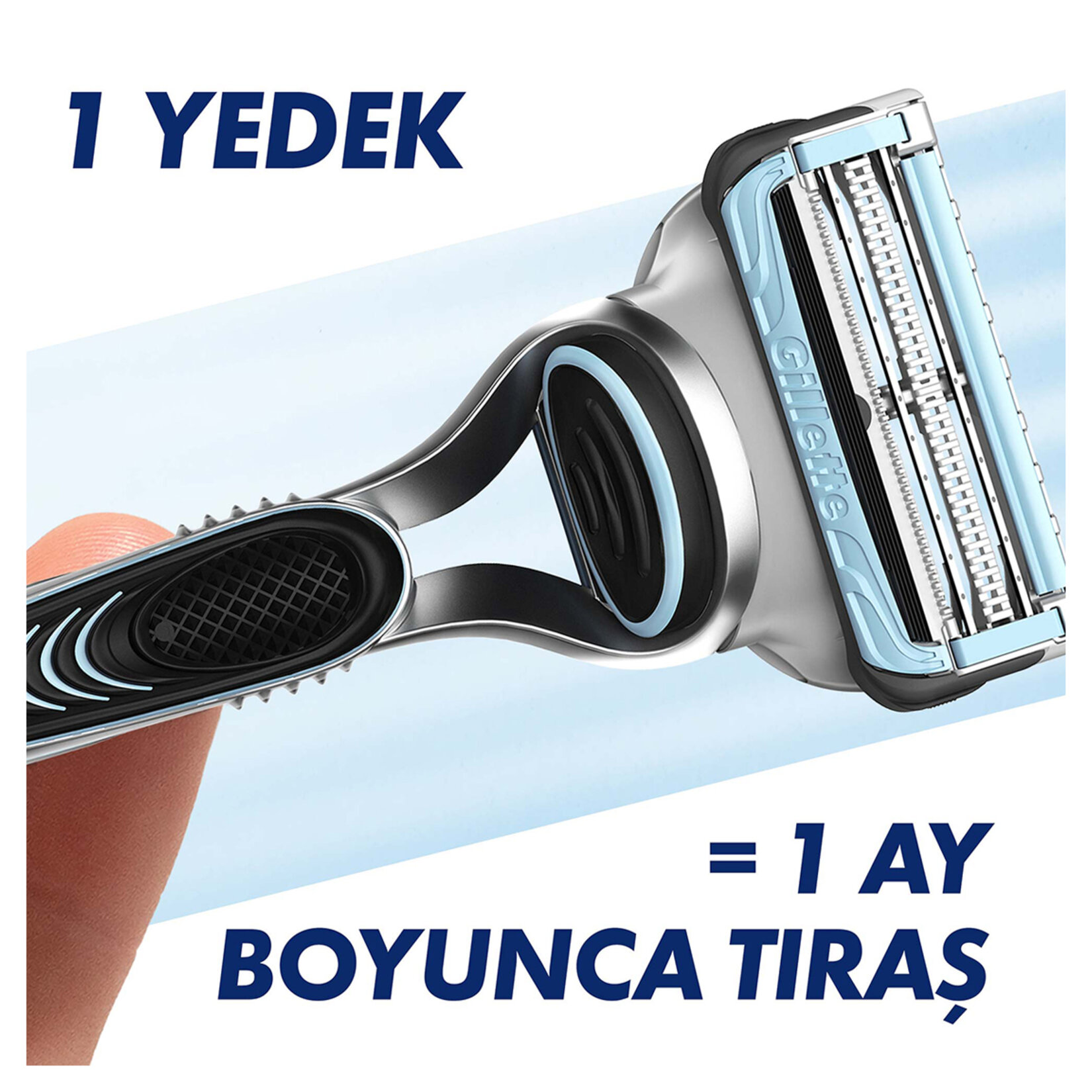 Gillette Skinguard Tıraş Makinesi + Yedek Tıraş Bıçağı - Görsel 5