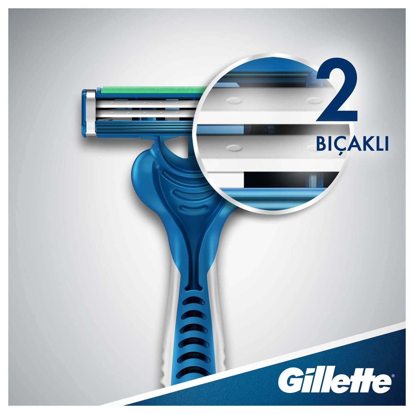 GİLLETTE BLUE2 MAXIMUM 2,İ BIÇAKLI TIRAŞ BIÇAĞI