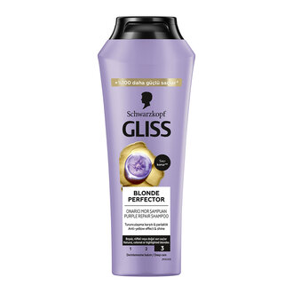 Gliss Blonde Perfector Onarıcı Mor Şampuan 250 Ml