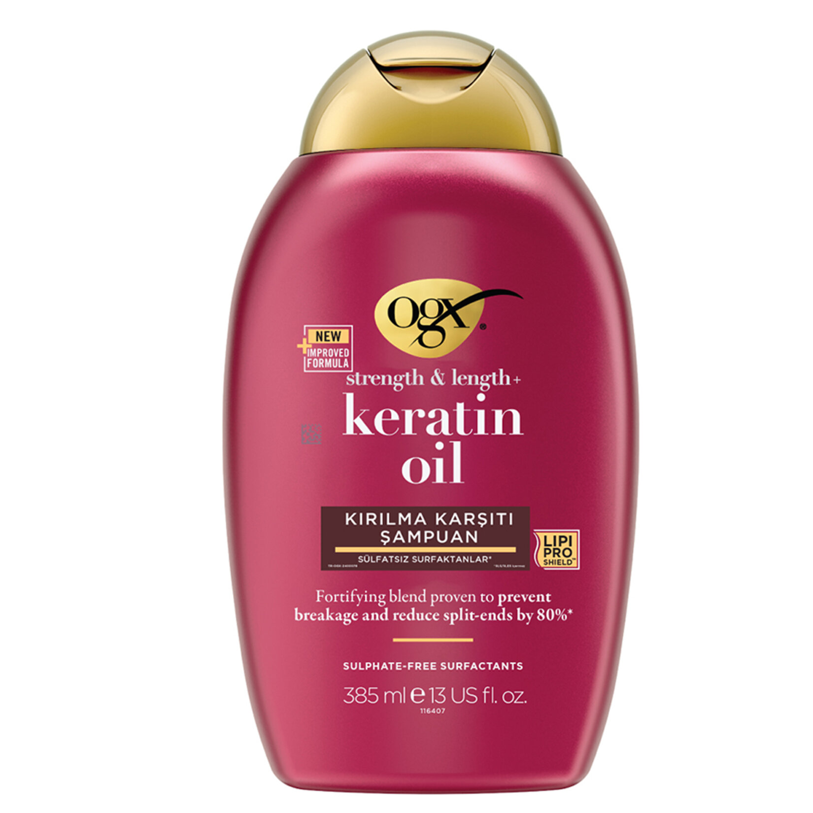 Ogx Keratın Oıl Kırılma Karşıtı Şampuan 385 Ml - Görsel 1
