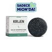 Krijen Aktif Karbon & Çay Ağacı Katı Şampuan 100 G - Görsel 1
