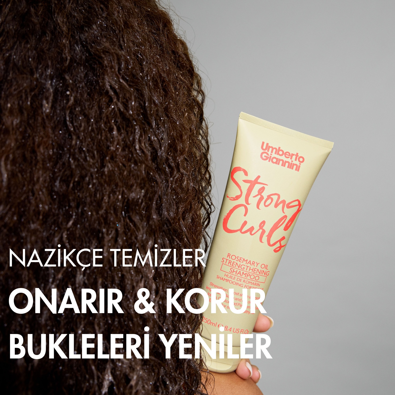 Umberto Giannini Güçlendirici Biberiye Yağlı Bukle Şampuan 250 Ml - Görsel 2