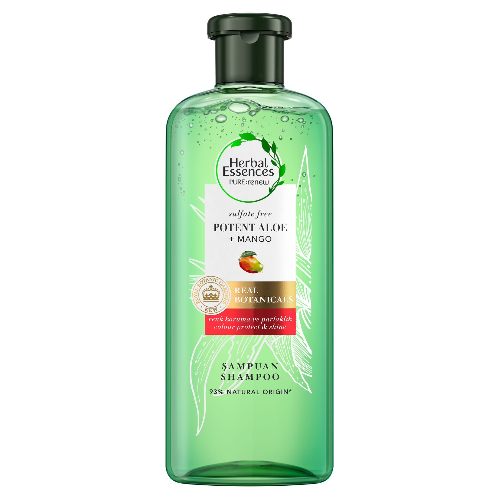 Herbal Essences Potent Aloe-Mango Şampuan 380 Ml - Görsel 1