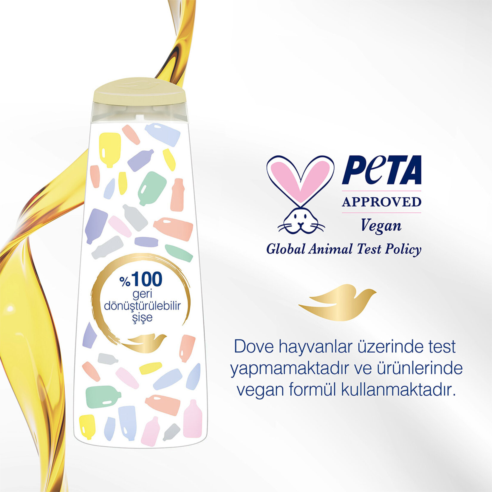 Dove Ultra Care Saç Bakım Şampuanı Uzun Saç Terapisi Uzun Yıpranmış Saçlar İçin 400 ml - Görsel 5