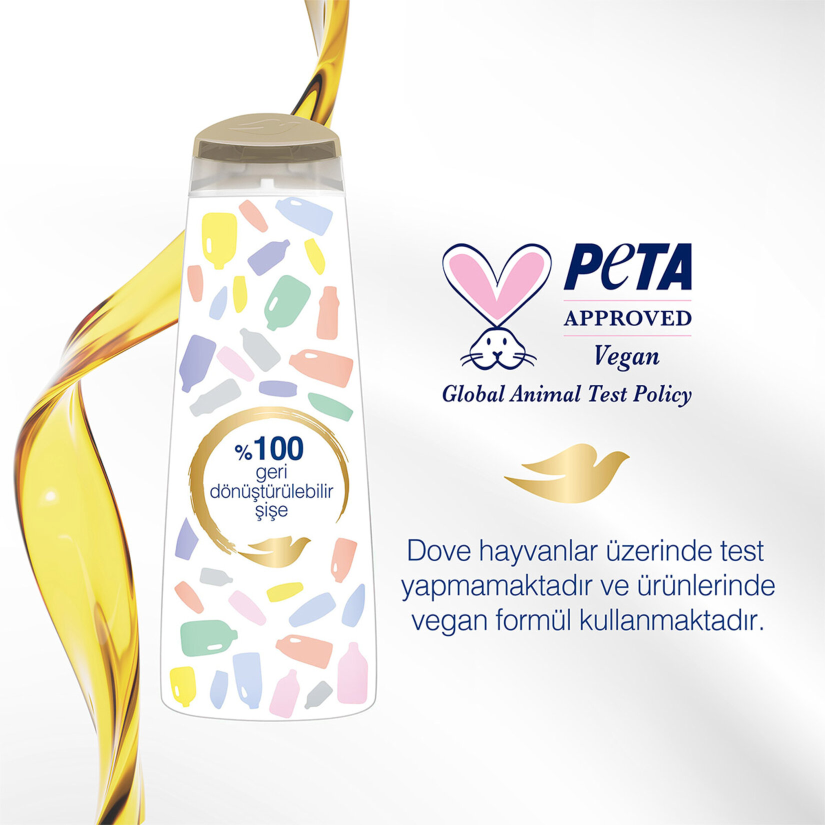 Dove Ultra Care Saç Bakım Şampuanı Güçlendirici Bakım Hindistan Cevizi Yağı 400 ml - Görsel 5