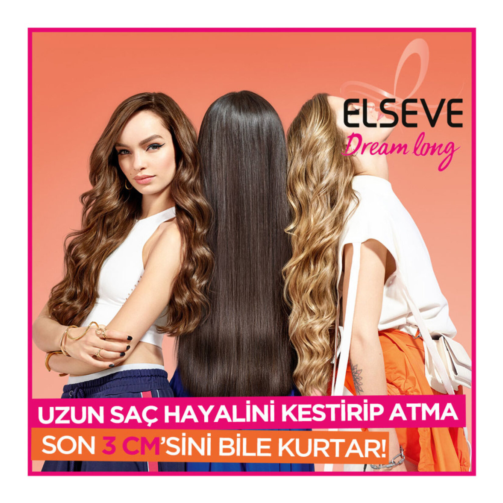 L'Oréal Paris Elseve Dream Long Onarıcı Bakım Şampuanı 390 Ml - Görsel 3