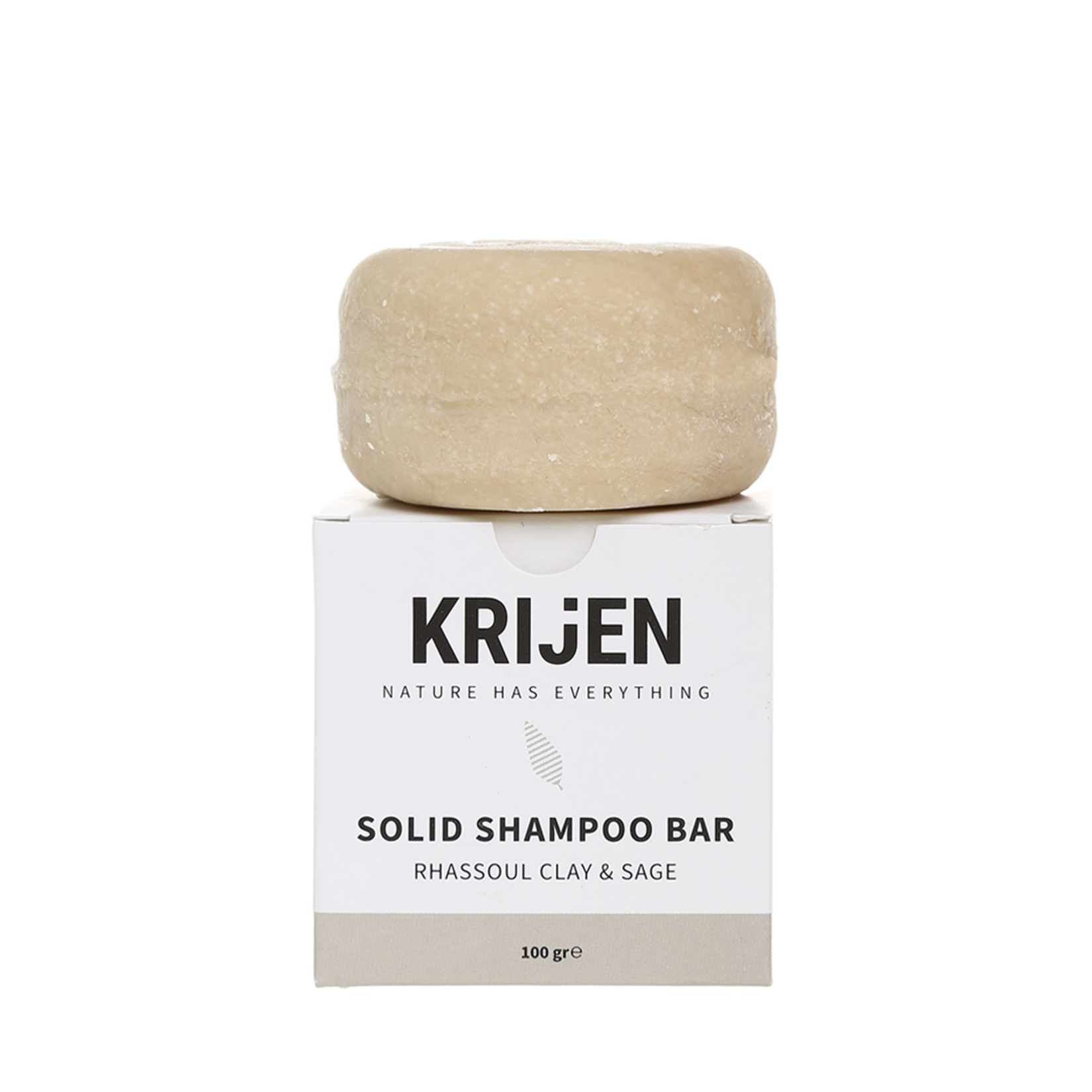 Krijen Rhassoul Kili Adaçayı Katı Şampuan 100 G