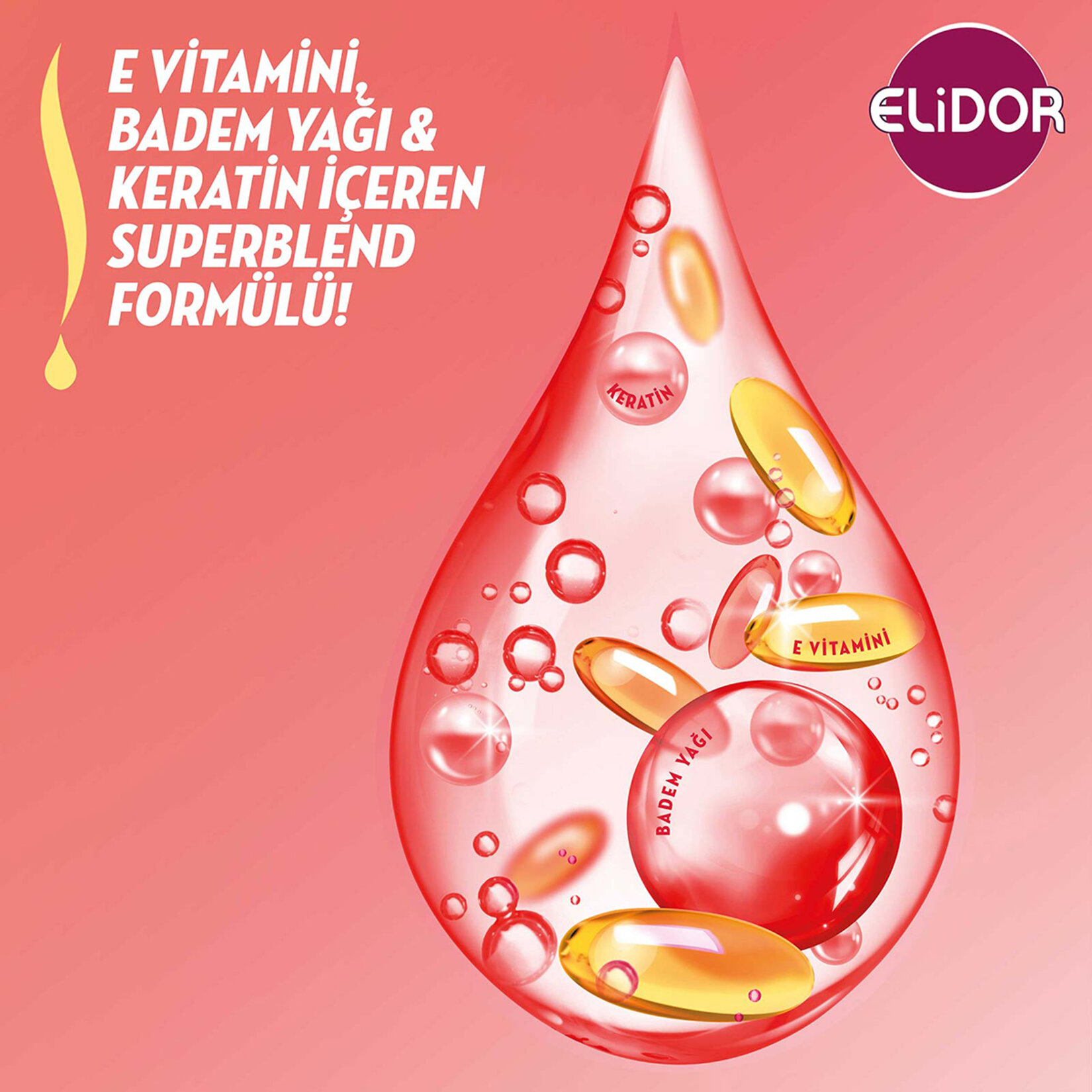Elidor Superblend Saç Bakım Şampuanı Renk Koruyucu 400 ml - Görsel 4
