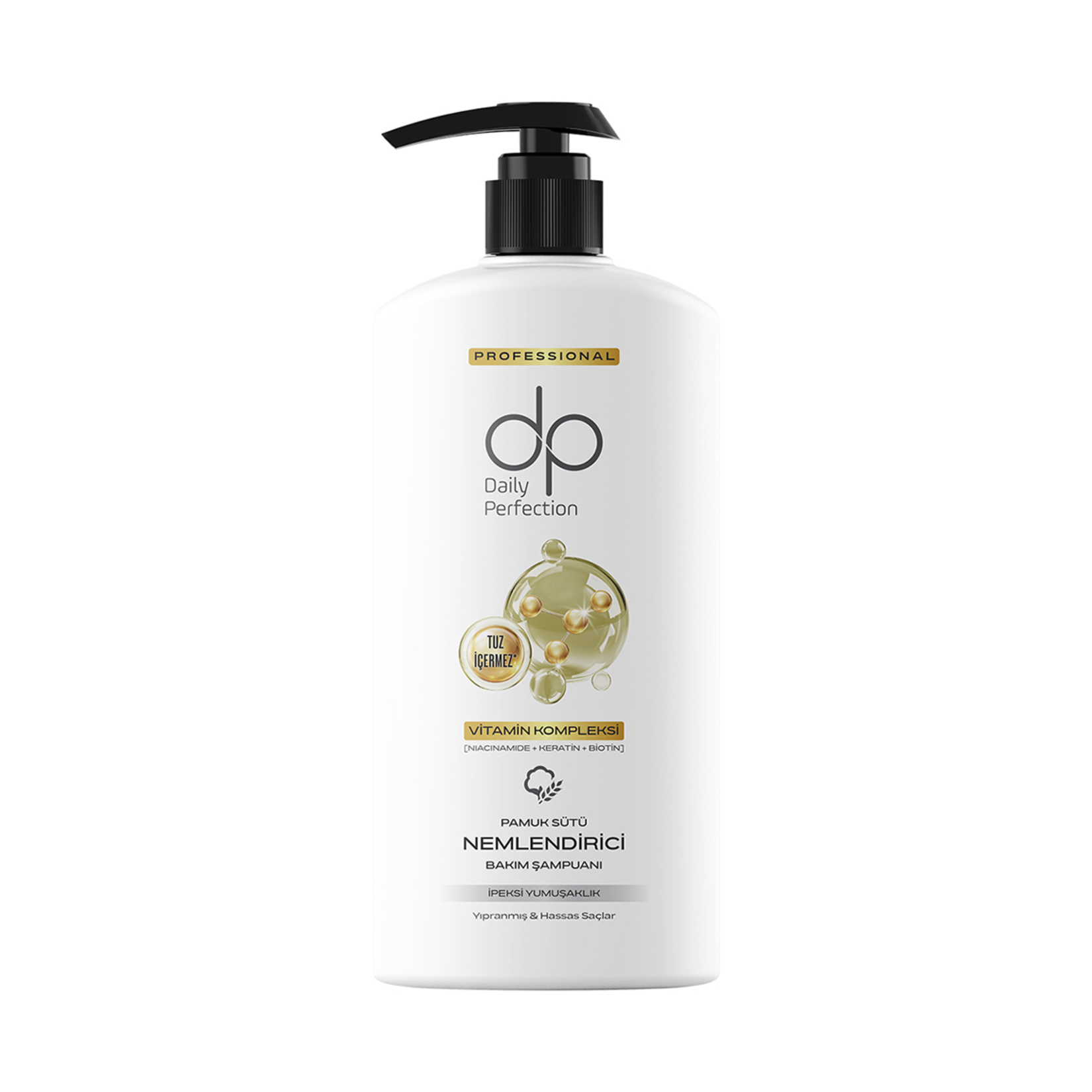 Dp Daily Perfection Pamuk Sütü & Buğday Proteini Şampuan 425 Ml - Görsel 1