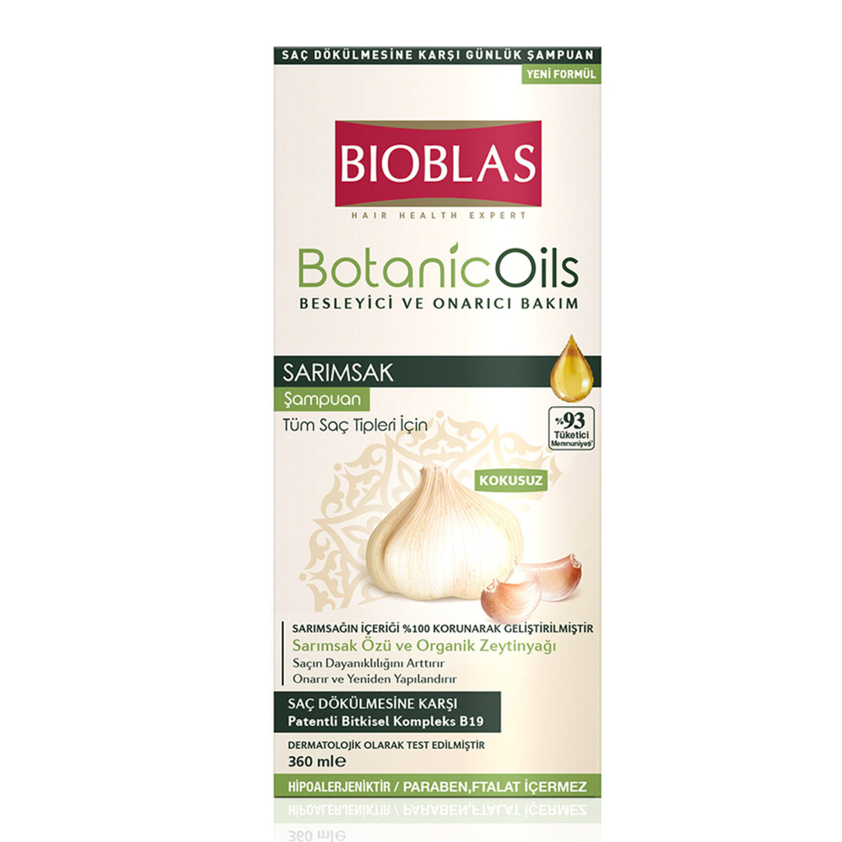 Bioblas Sarımsaklı Şampuan 360 Ml - Görsel 1