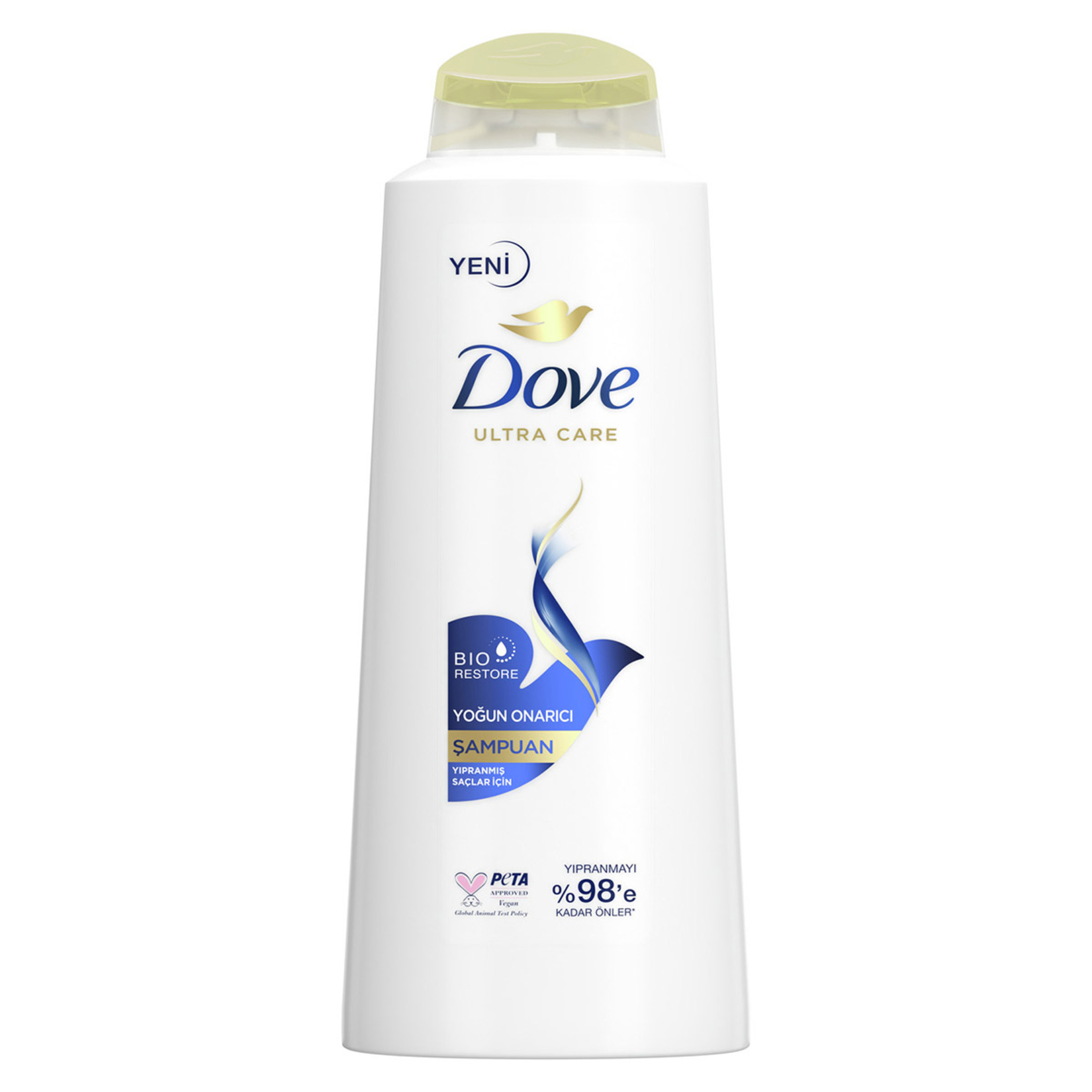 Dove Şampuan Yıpranmış Saçlar İçin Yoğun Onarıcı 600 ML - Görsel 1