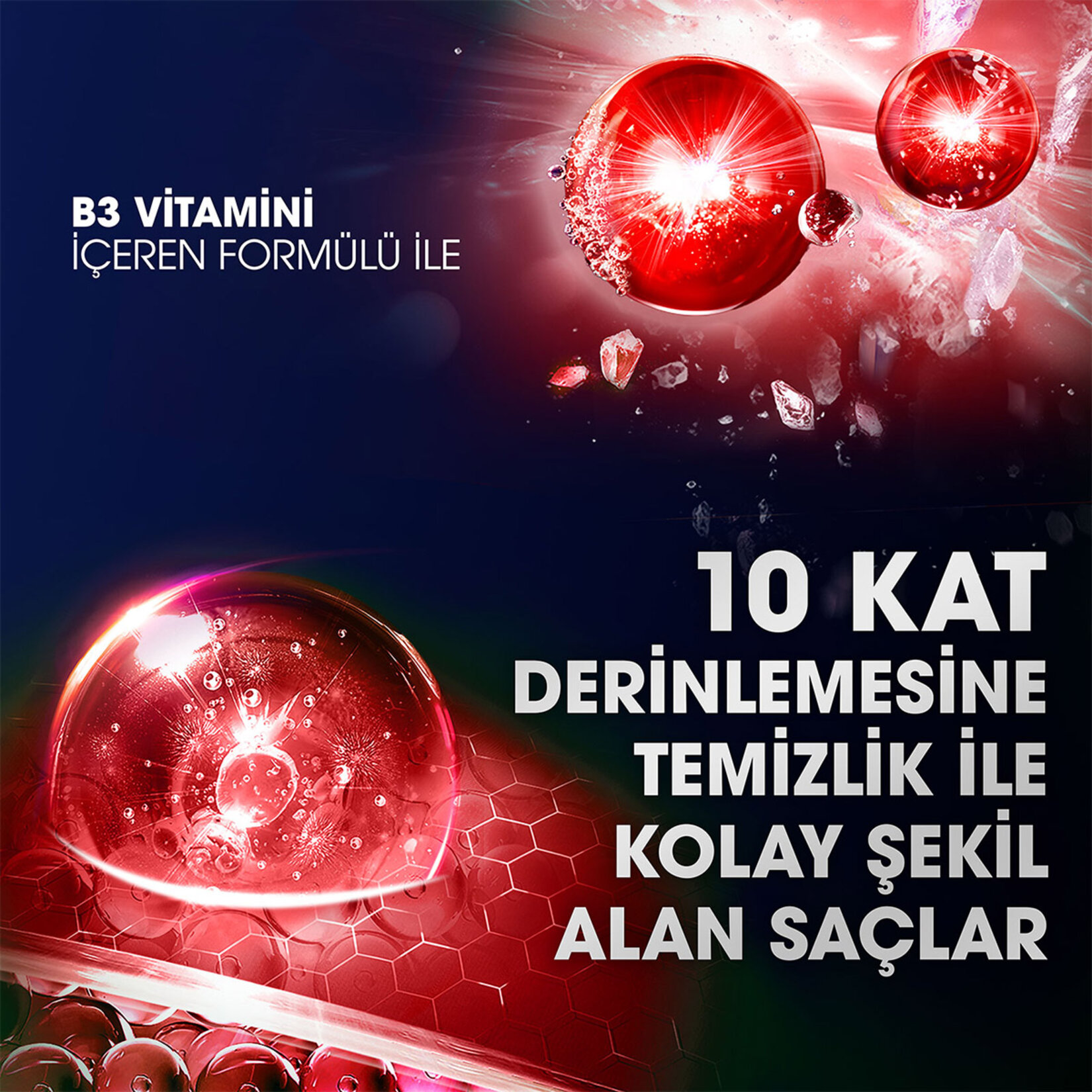 Clear Men Kepeğe Karşı Etkili Şampuan Hızlı Stil 2'si 1 Arada Kolay Şekil Alan Saçlar 350 ml - Görsel 5