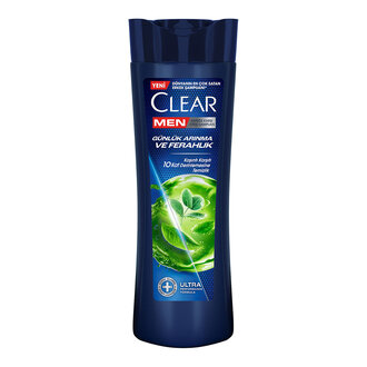 Clear Men Kepeğe Karşı Etkili Şampuan Günlük Arınma ve Ferahlık Sedir Ağacı ve Okaliptus Özleri 350 ml