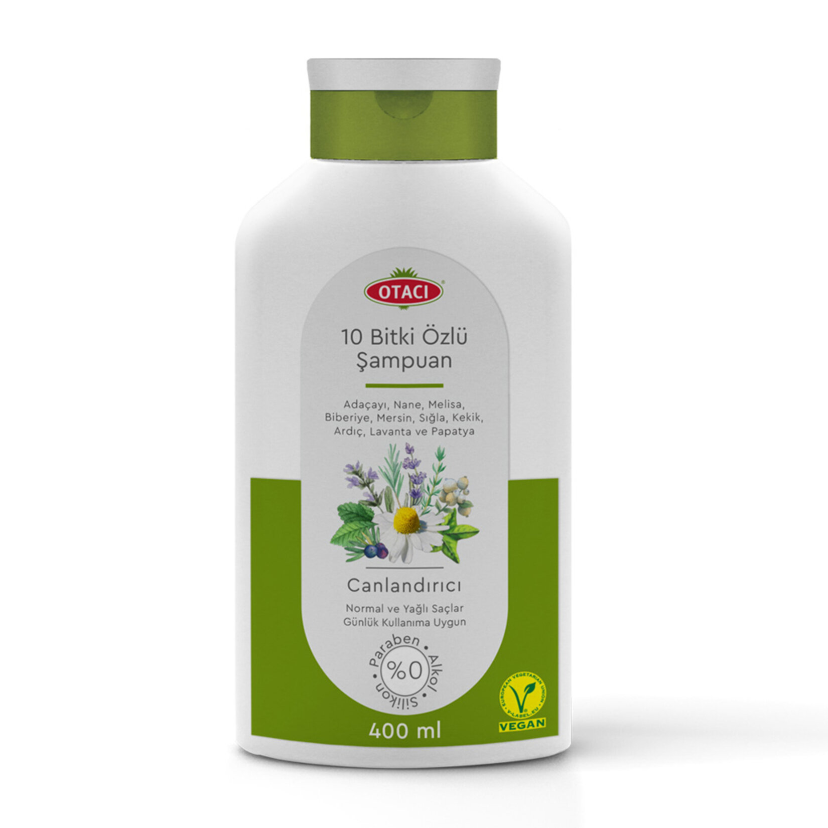 Otacı 10 Bitki Özlü Canlandırıcı Şampuan 400Ml