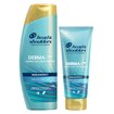 Head & Shoulders Derma X Pro Nemlendirici Şampuan 350 Ml + Saç Kremi 220 Ml - Görsel 1