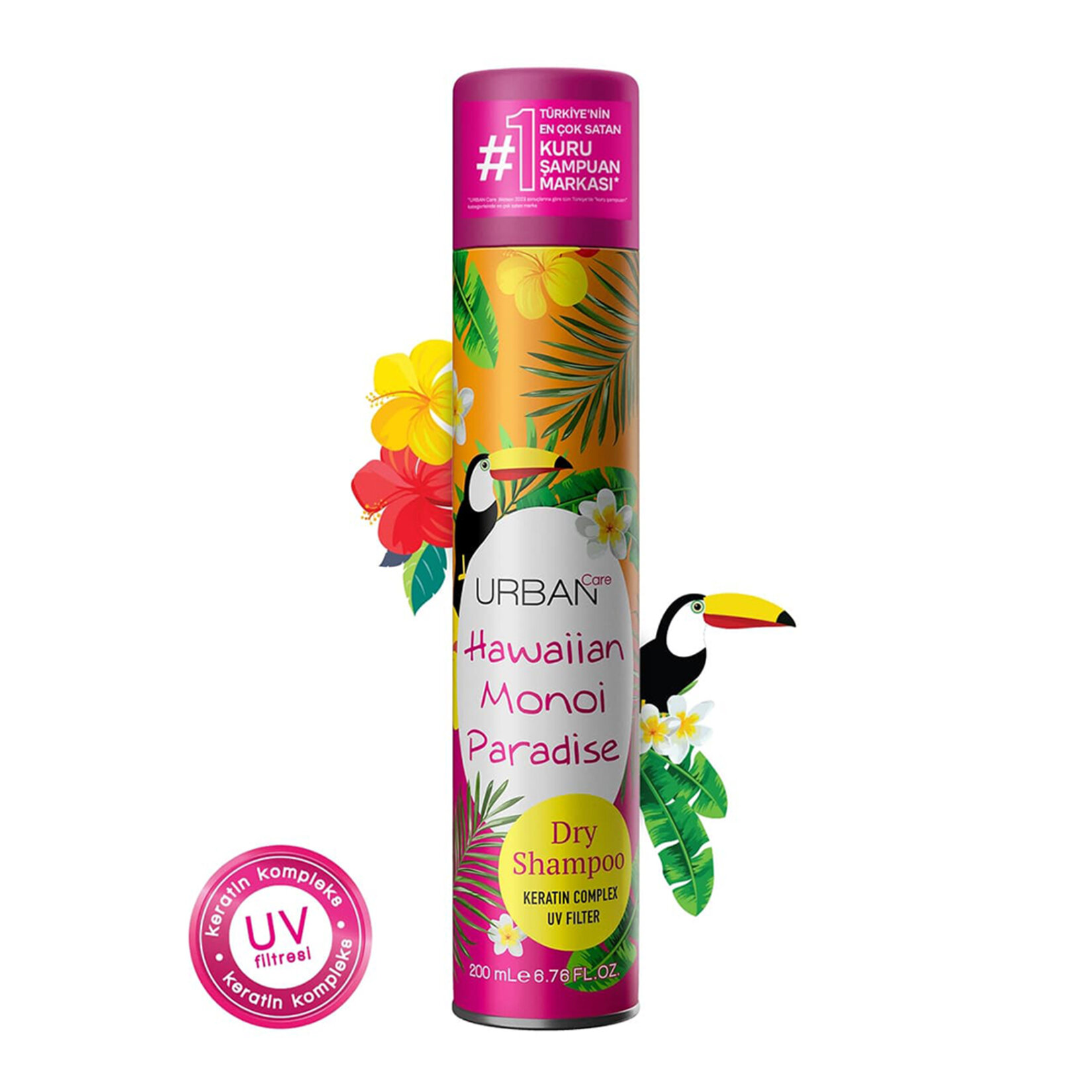 Urban Care Monoi Çiçeği & Keratin İçin Kuru Şampuan 200 Ml - Görsel 3