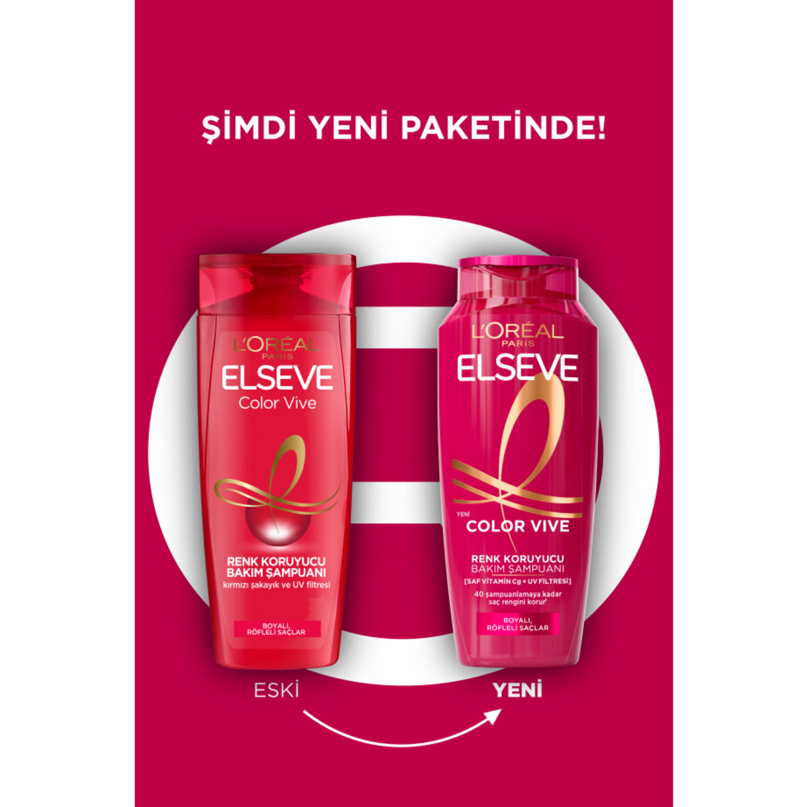 L'Oréal Paris Elseve Colorvive Renk Koruyucu Bakım Şampuanı 360 Ml - Görsel 6
