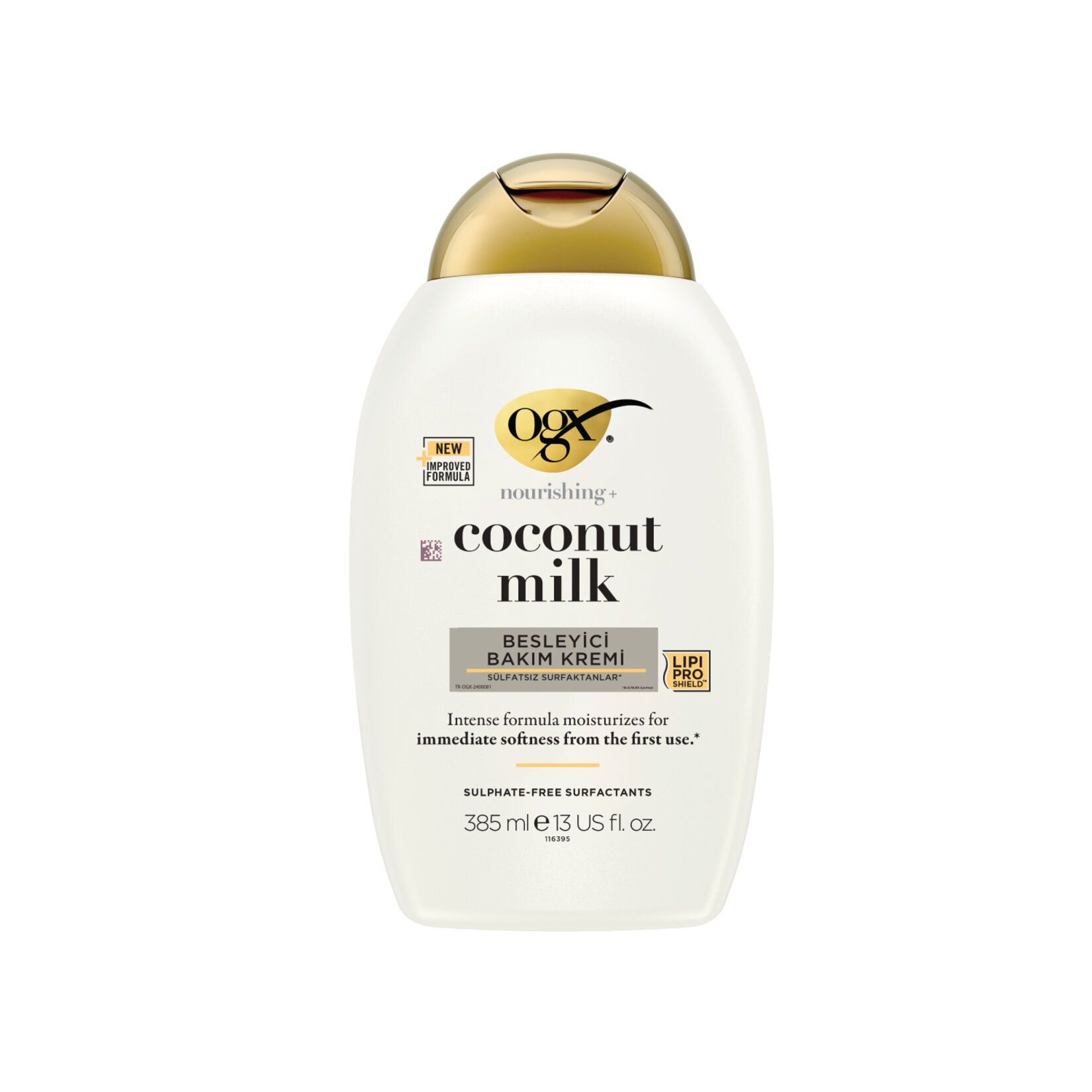 OGX Besleyici Coconut Milk Bakım Kremi 385 Ml - Görsel 1