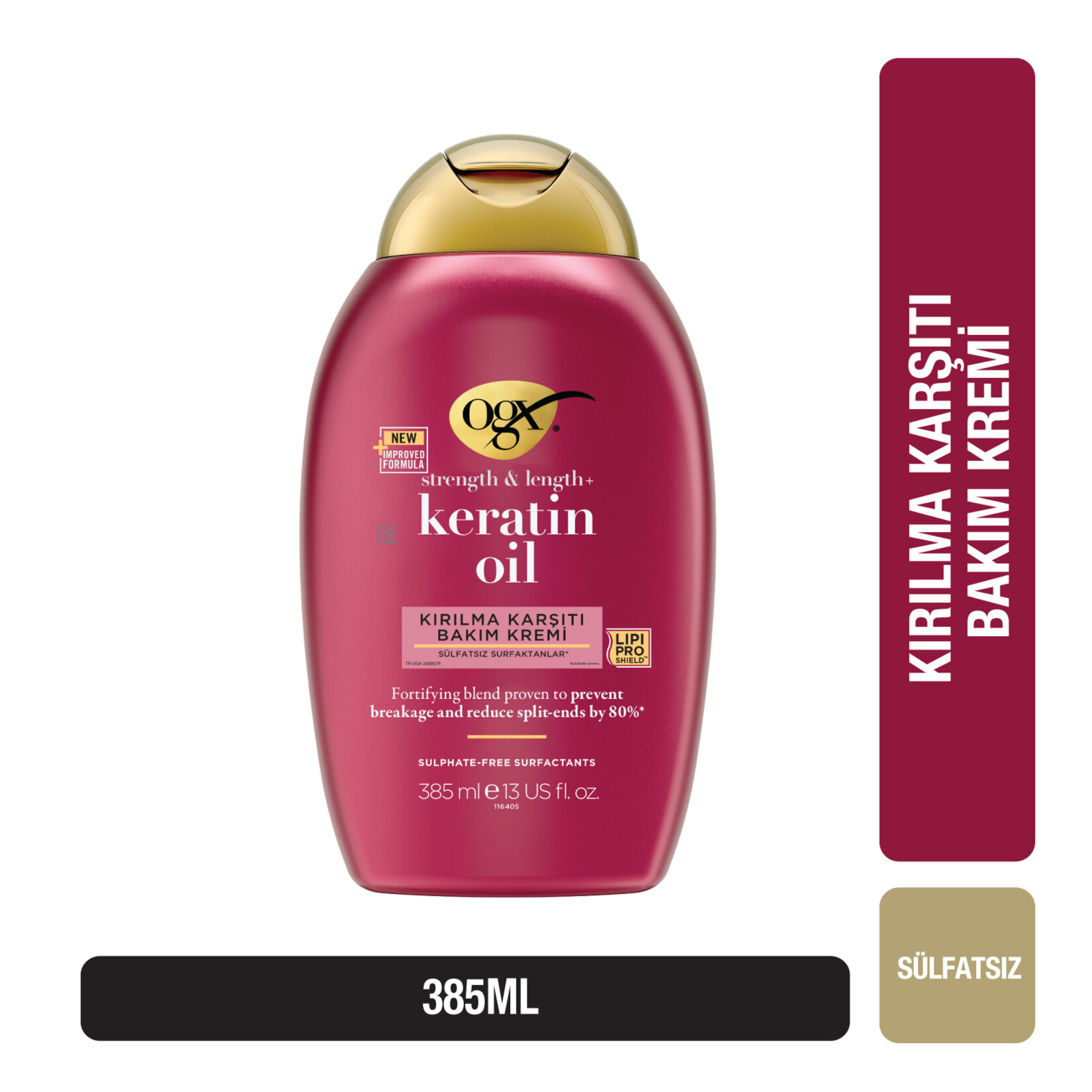 Ogx Kırılma Karşıtı Keratın Oil Saç Kremi 385 Ml - Görsel 2