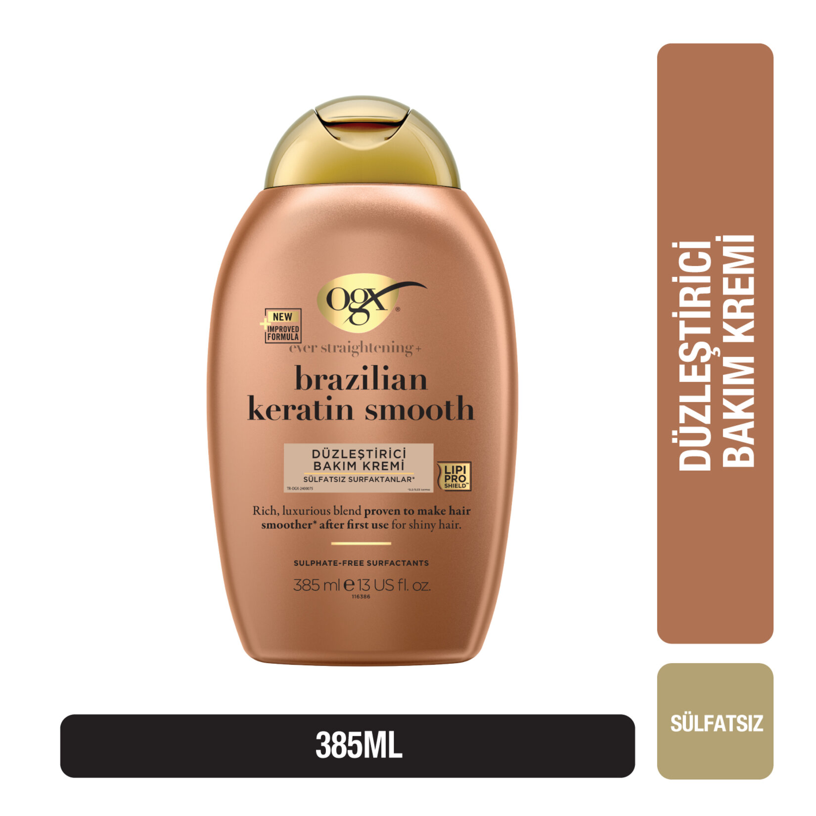Ogx Brazilian Keratin Saç Bakım Kremi 385 Ml - Görsel 2